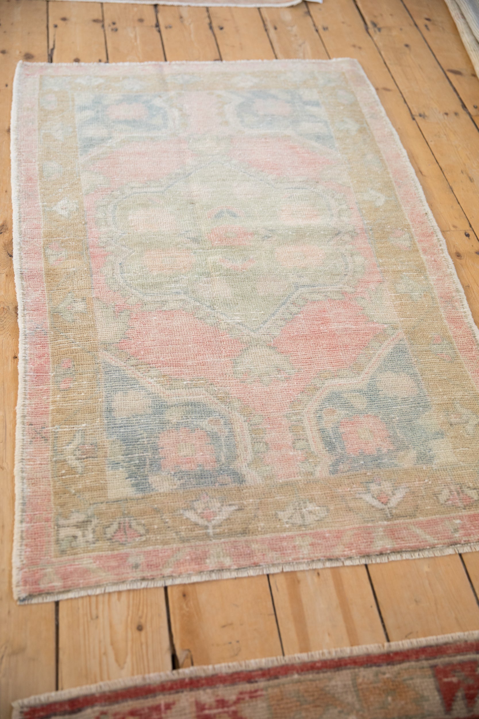 2.5x4.5 Vintage Distressed Oushak Rug by Old New House® - product image 4 for Resin Society