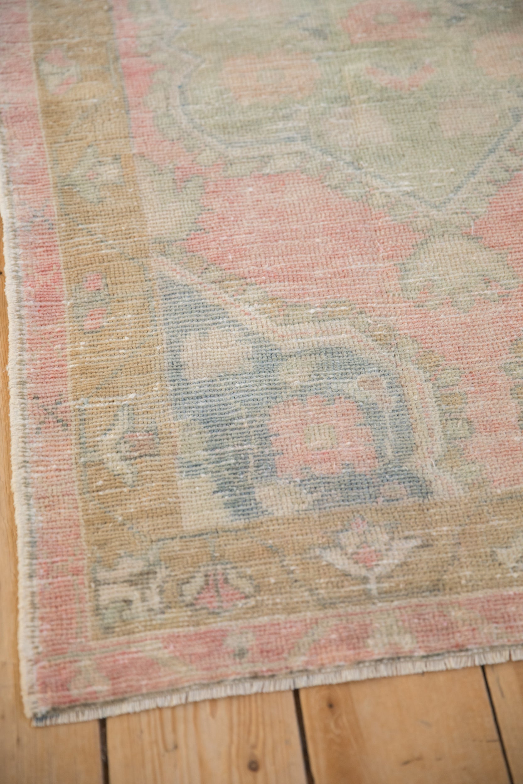 2.5x4.5 Vintage Distressed Oushak Rug by Old New House® - product image 5 for Resin Society