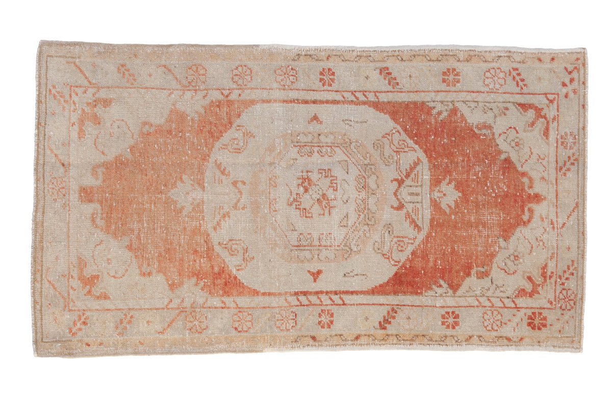 2.5x4.5 Vintage Distressed Oushak Rug by Old New House® - main product image for Resin Society