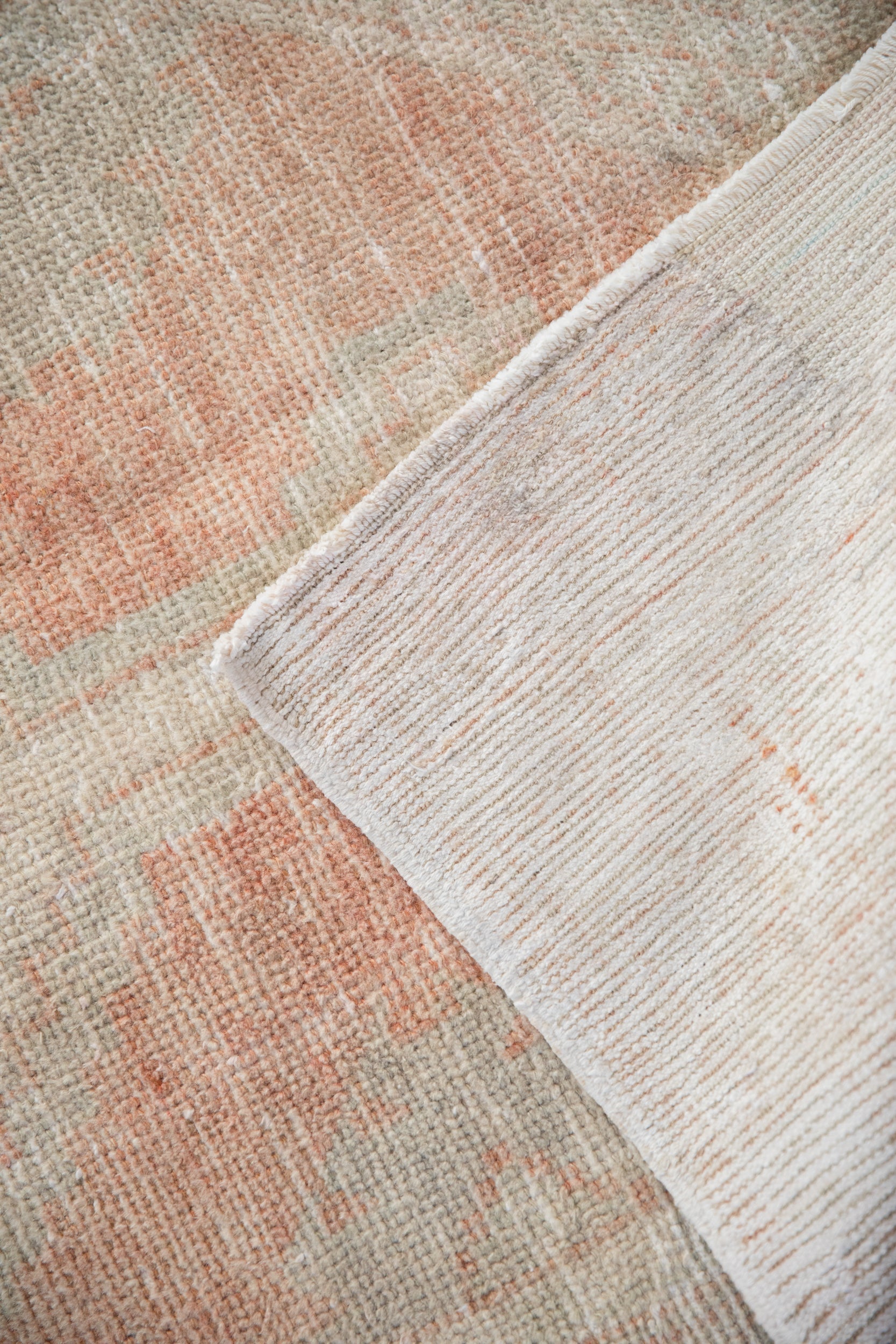 2.5x5.5 Vintage Distressed Oushak Rug Runner by Old New House® - product image 8 for Resin Society