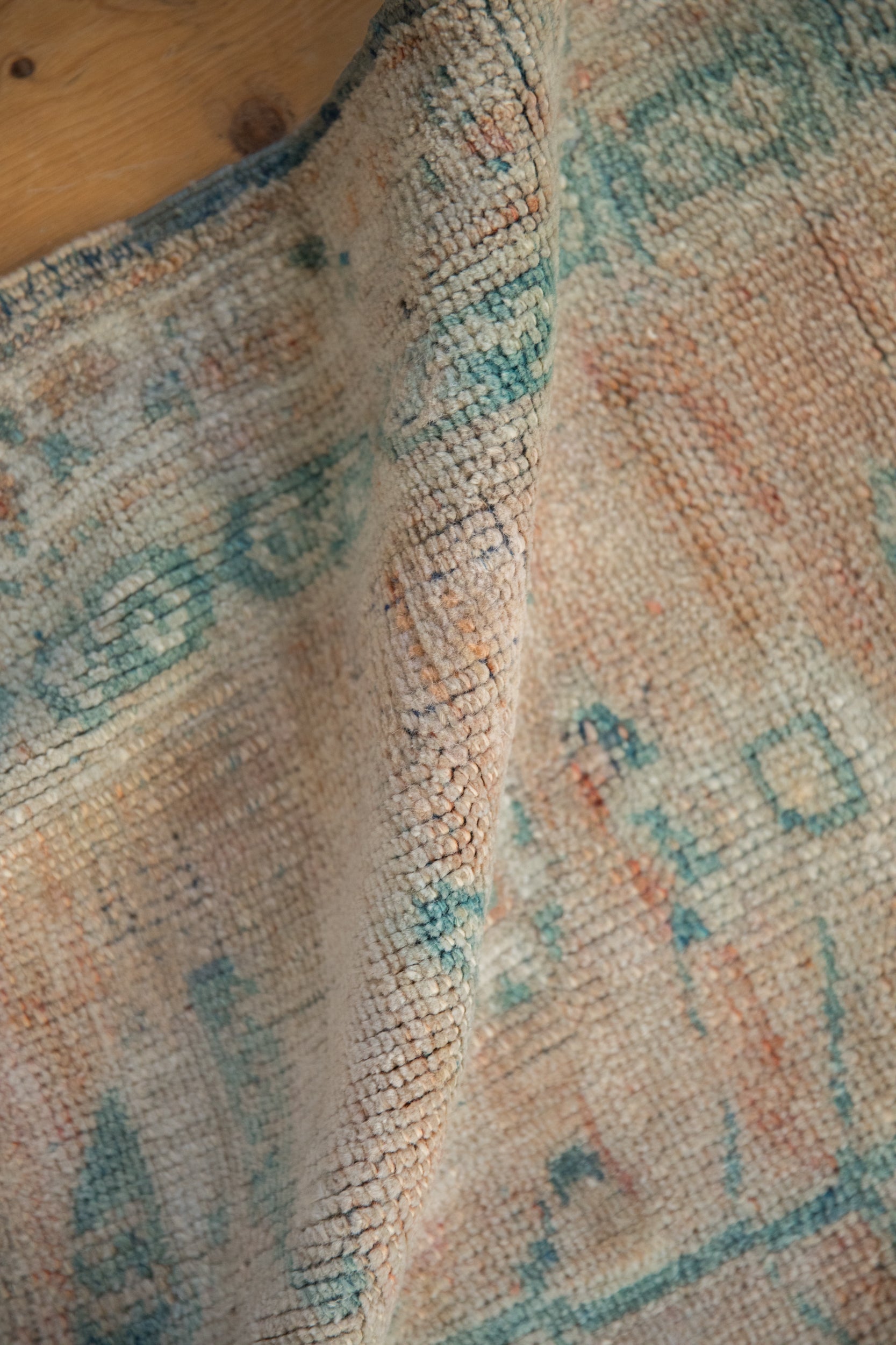 2.5x3.5 Vintage Distressed Oushak Rug by Old New House® - product image 7 for Resin Society