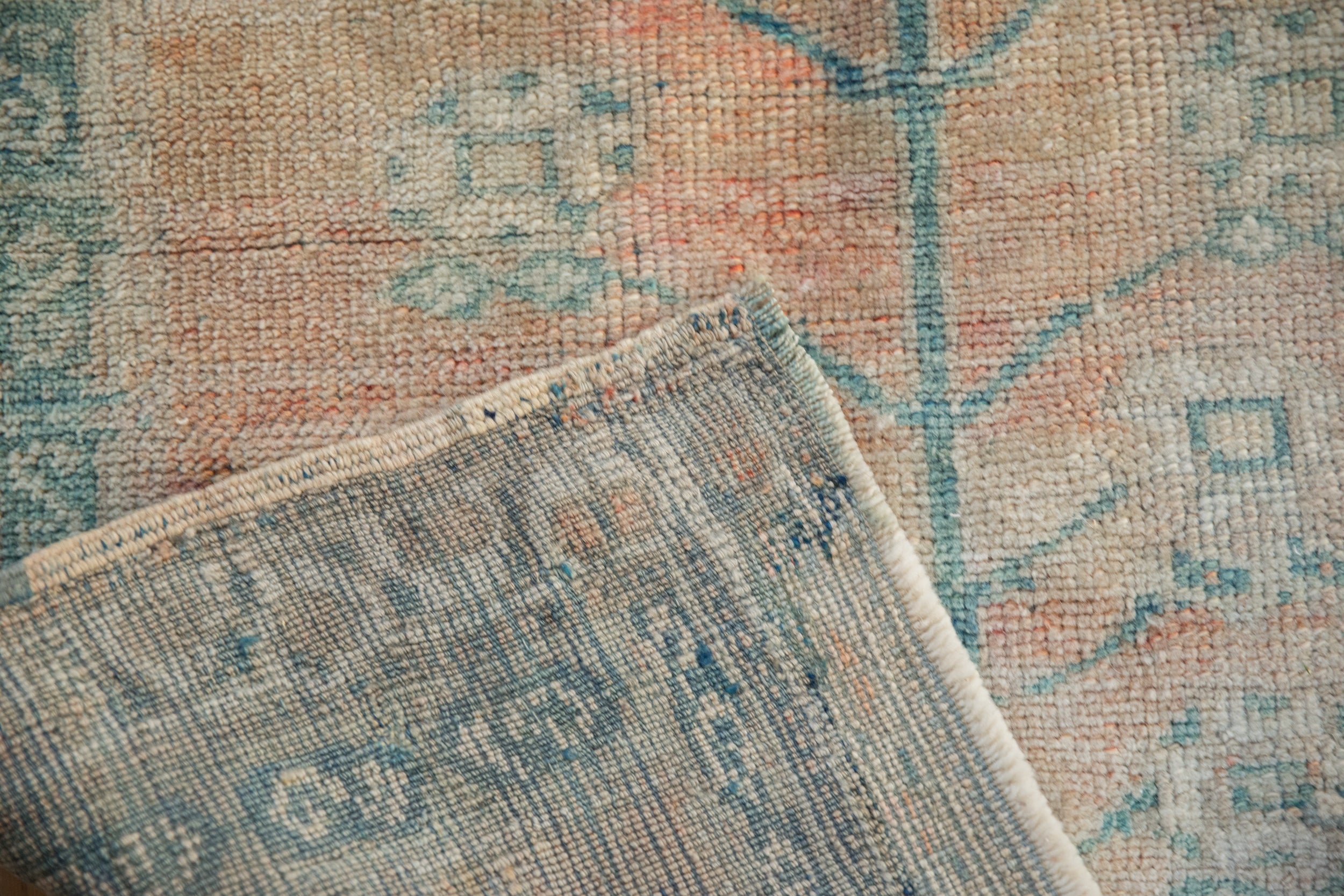 2.5x3.5 Vintage Distressed Oushak Rug by Old New House® - product image 8 for Resin Society