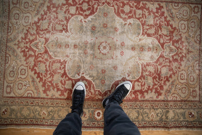 4x6 Vintage Distressed Anatolian Rug