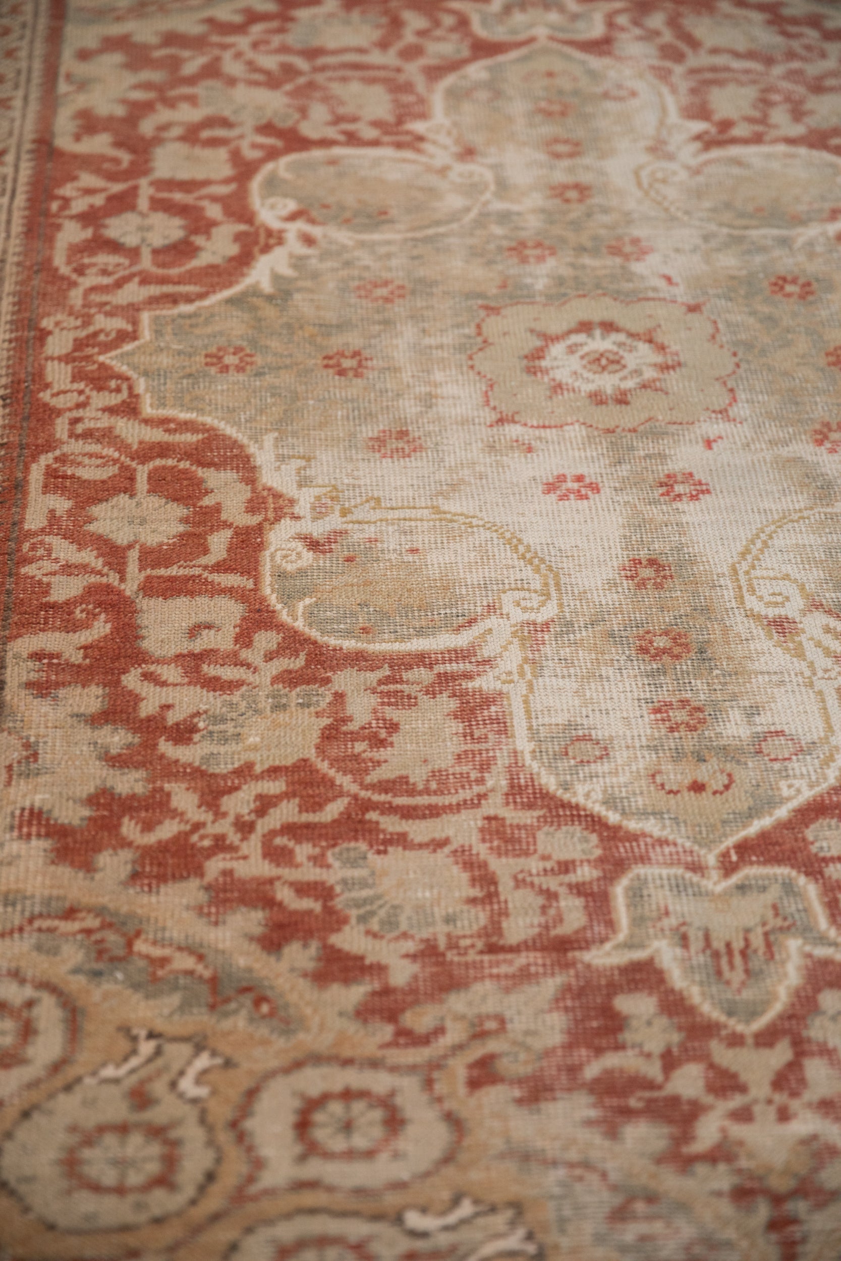 4x6 Vintage Distressed Anatolian Rug