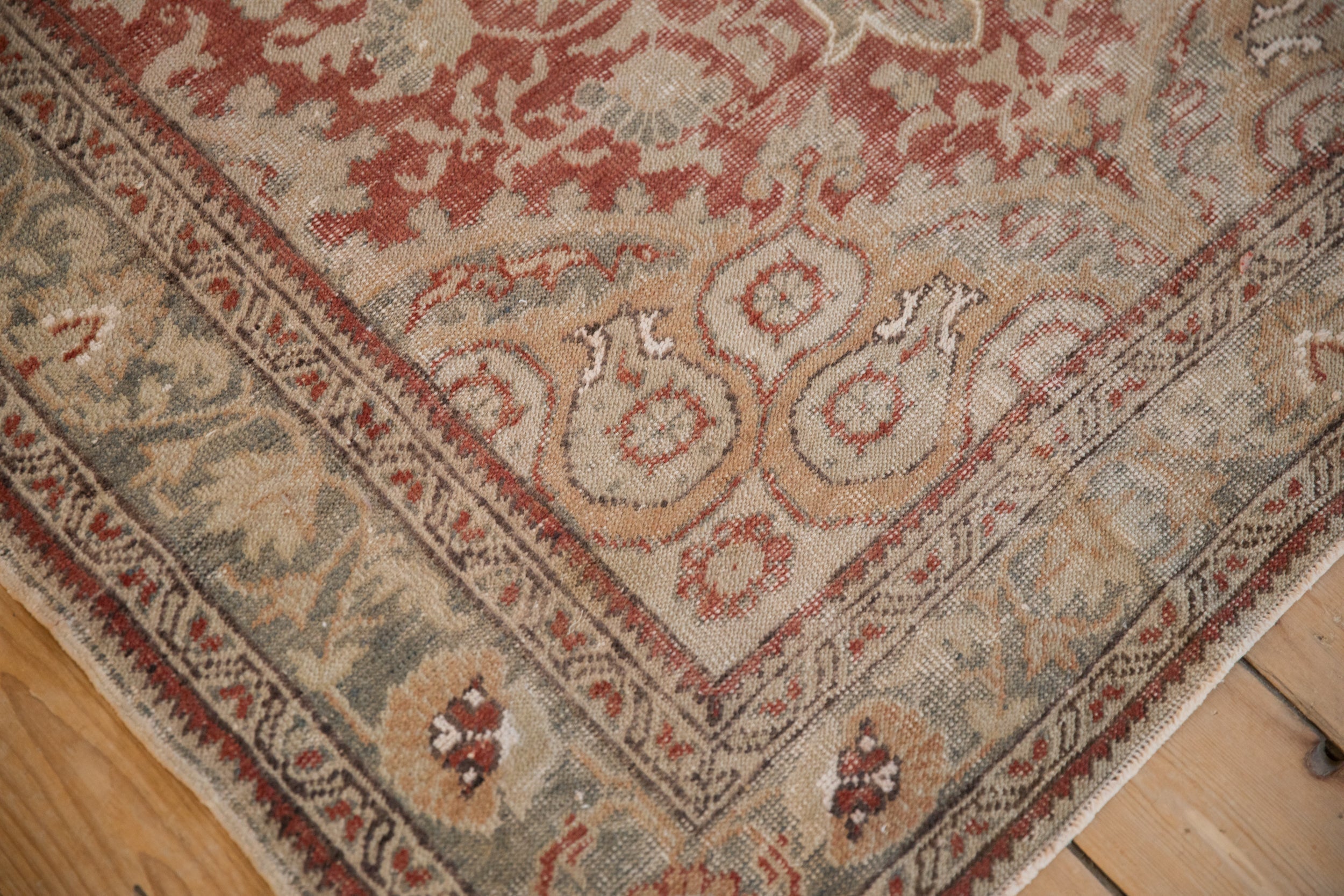 4x6 Vintage Distressed Anatolian Rug