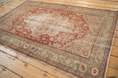 4x6 Vintage Distressed Anatolian Rug