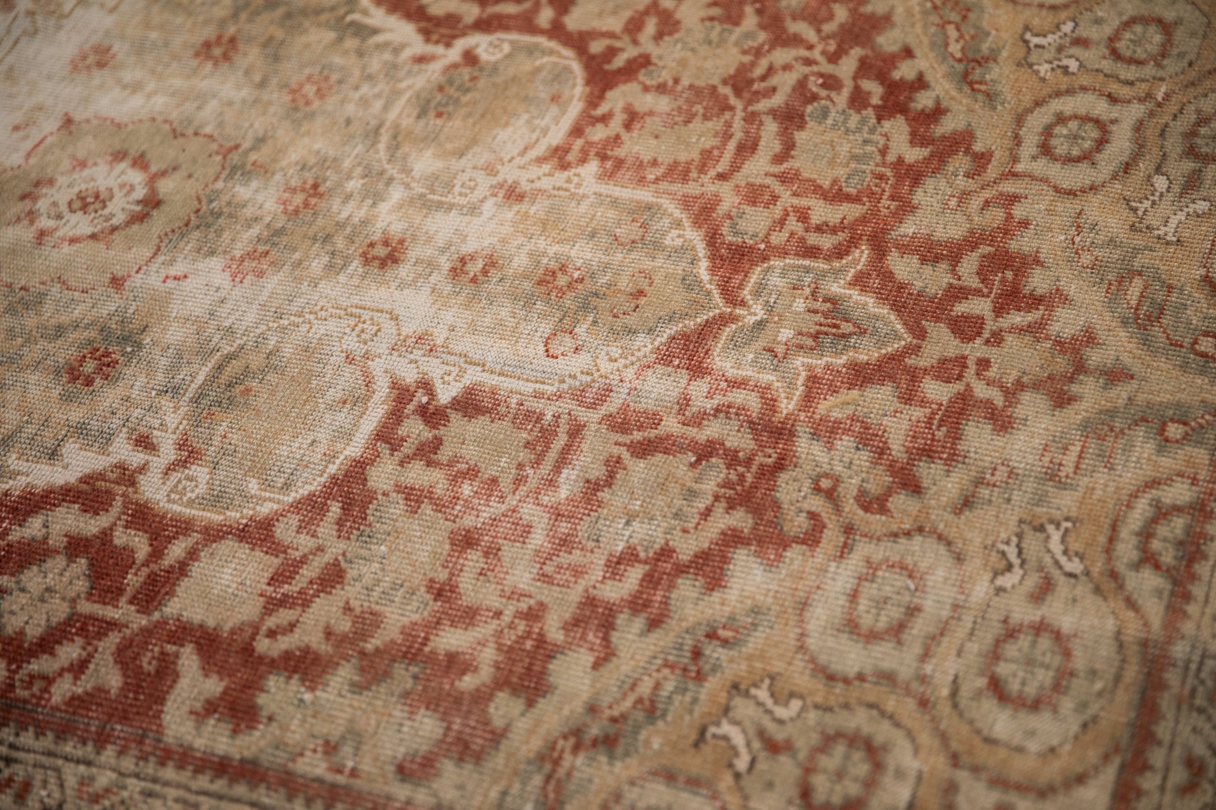 4x6 Vintage Distressed Anatolian Rug