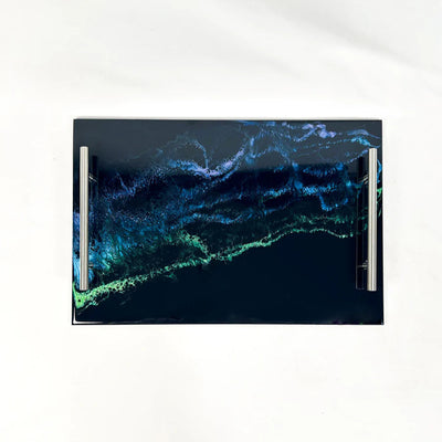 Acrylic Resin Serving Tray by Lynn & Liana Designs in various colors and patterns