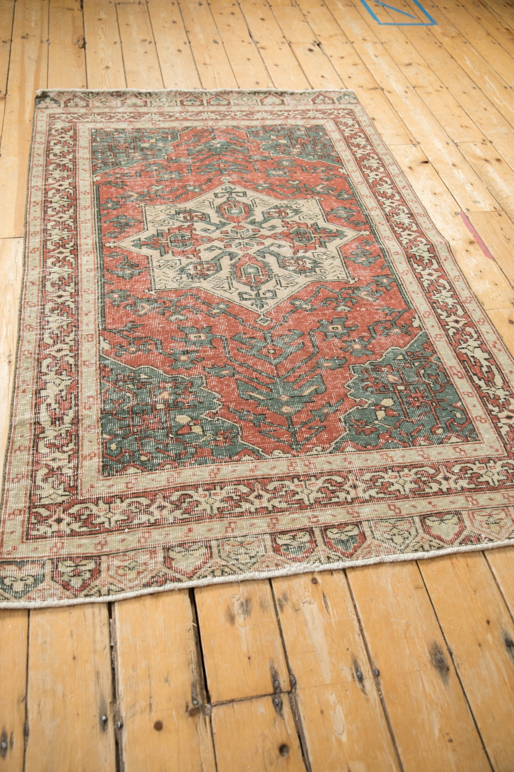 4x6 Vintage Distressed Sparta Rug by Old New House® - product image 5 for Resin Society