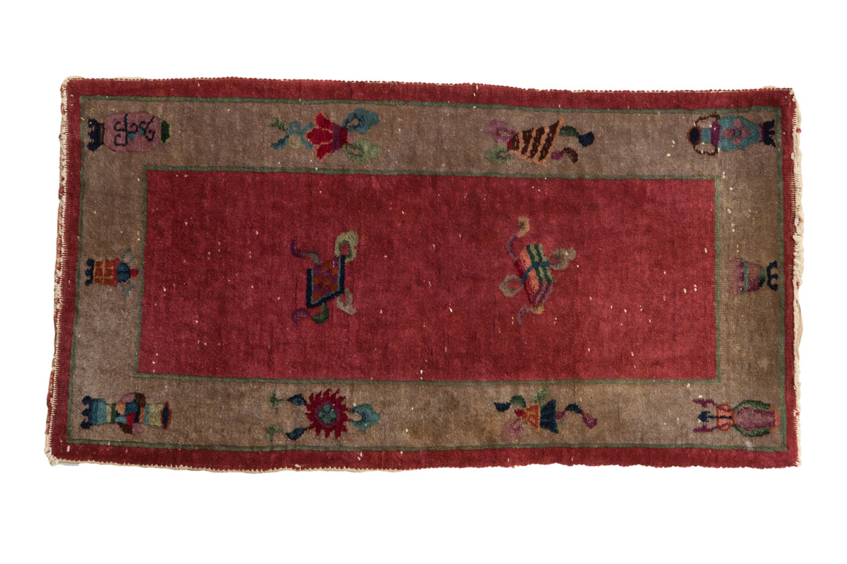 2x4.5 Antique Art Deco Rug Runner by Old New House® - main product image for Resin Society