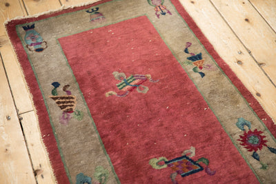 2x4.5 Antique Art Deco Rug Runner by Old New House® - product image 7 for Resin Society