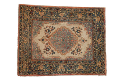 2x2.5 Vintage Tabriz Square Rug Mat by Old New House® - main product image for Resin Society