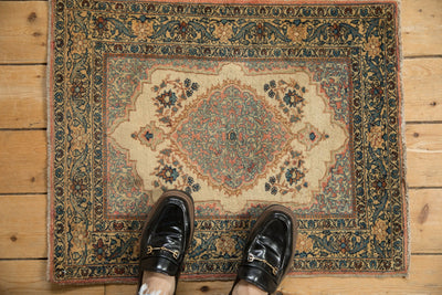 2x2.5 Vintage Tabriz Square Rug Mat by Old New House® - product image 2 for Resin Society