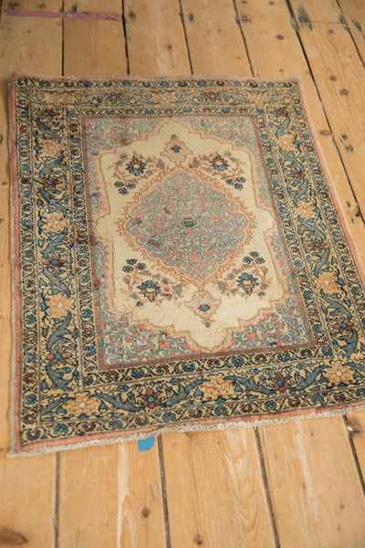 2x2.5 Vintage Tabriz Square Rug Mat by Old New House® - product image 4 for Resin Society