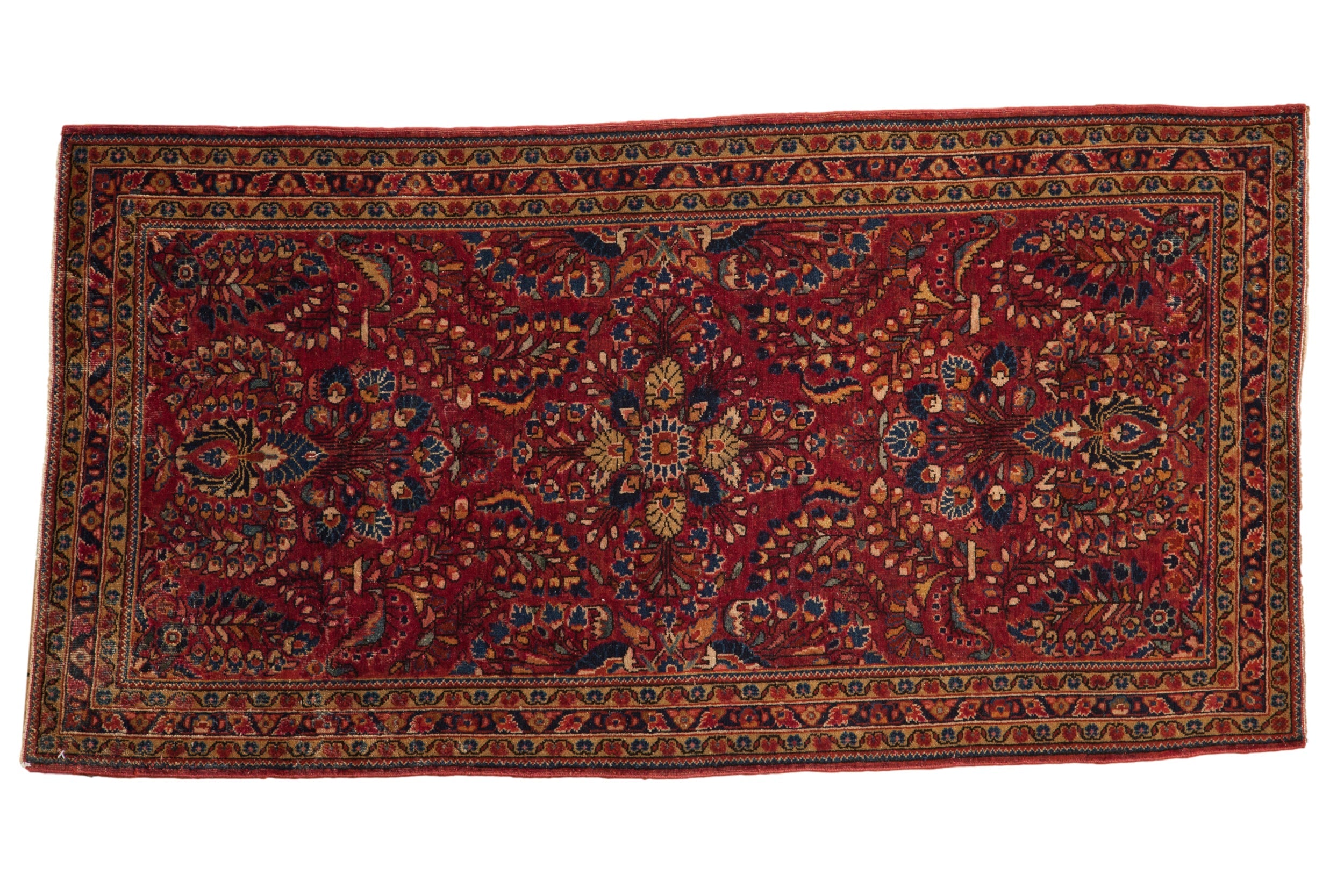 2.5x5 Vintage Sarouk Rug Runner by Old New House® - main product image for Resin Society