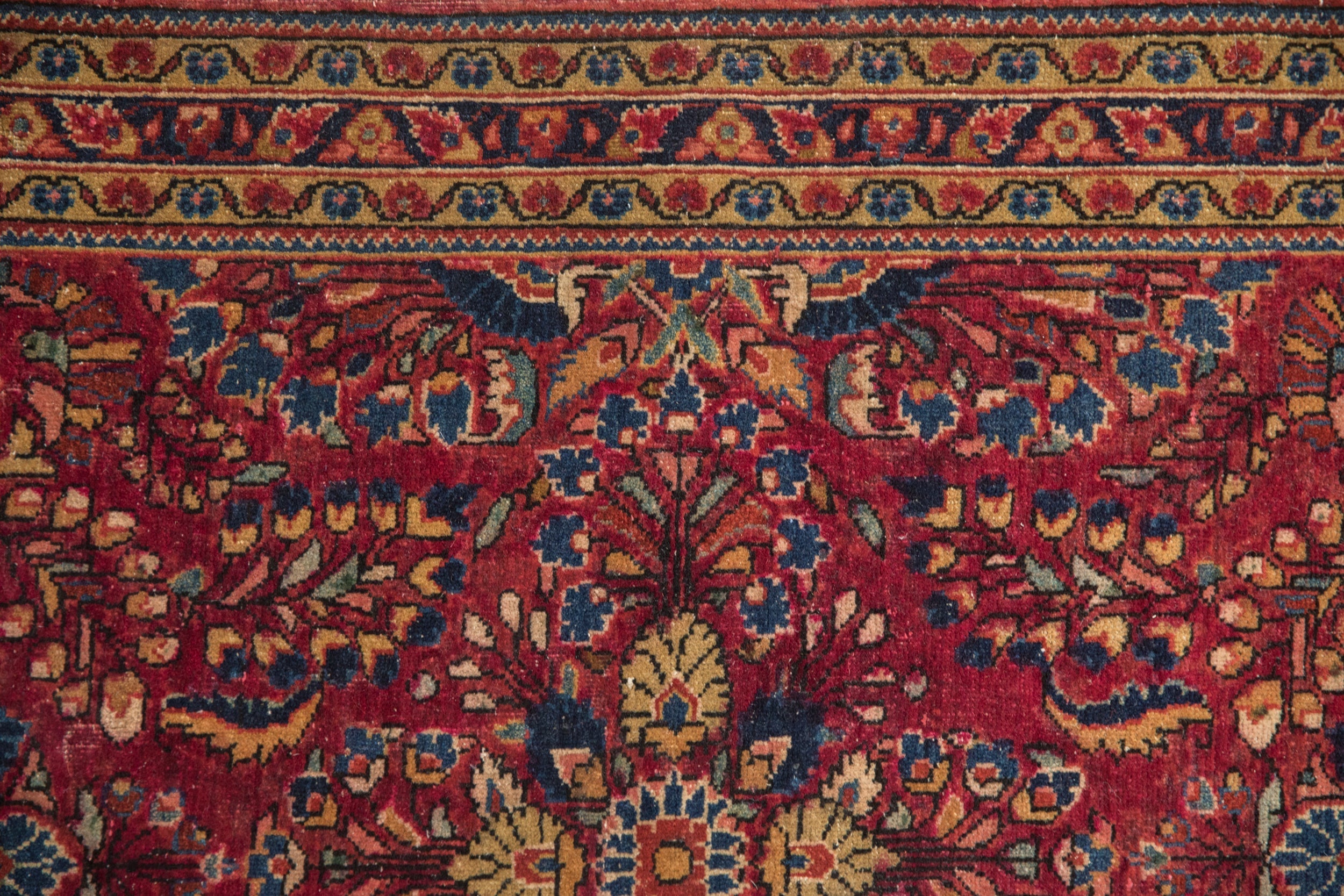 2.5x5 Vintage Sarouk Rug Runner by Old New House® - product image 3 for Resin Society
