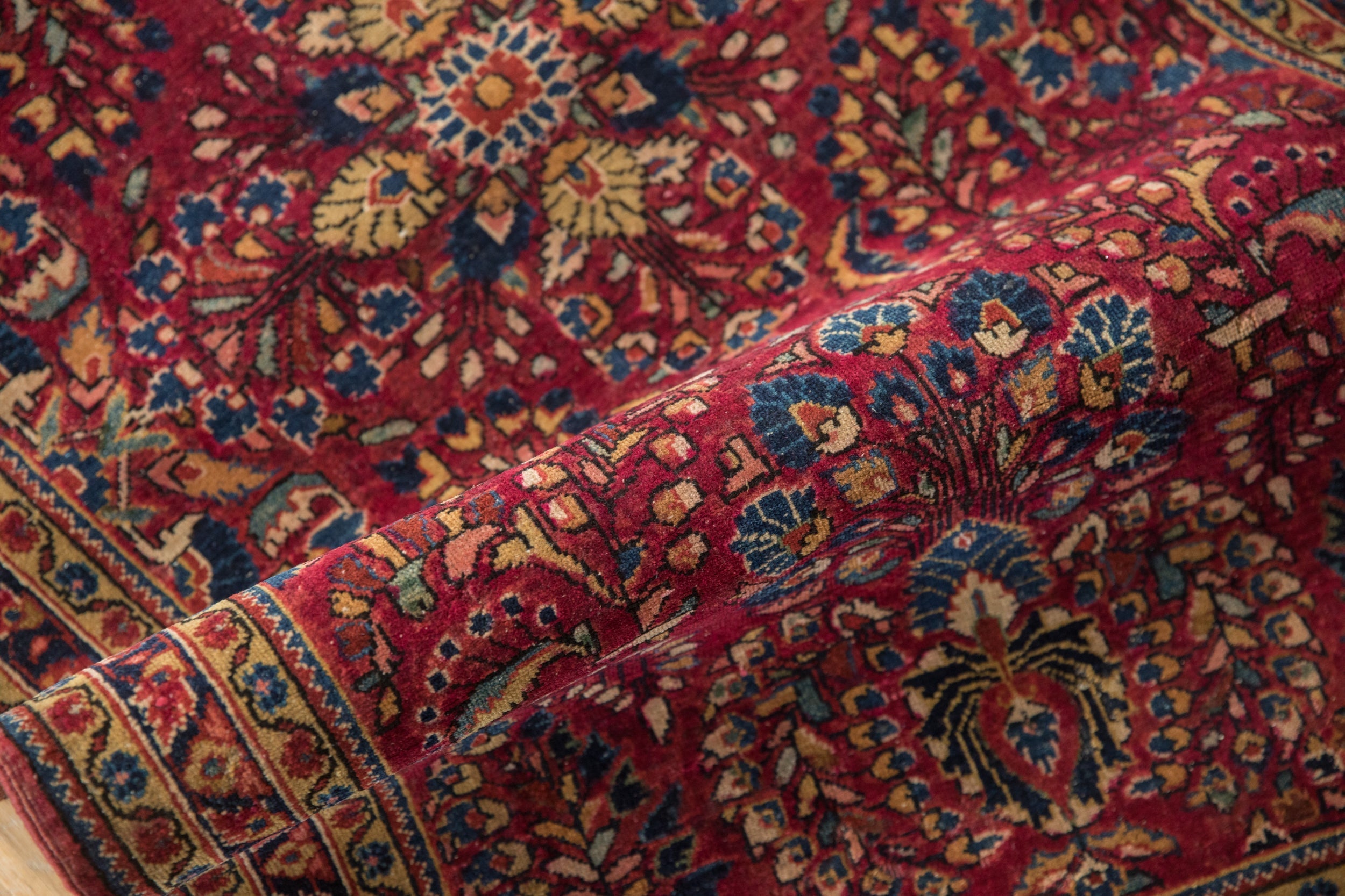 2.5x5 Vintage Sarouk Rug Runner by Old New House® - product image 8 for Resin Society