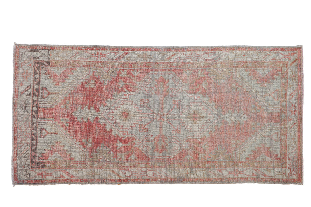 2.5x5 Vintage Distressed Oushak Rug Runner by Old New House® - main product image for Resin Society