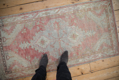 2.5x5 Vintage Distressed Oushak Rug Runner by Old New House® - product image 2 for Resin Society