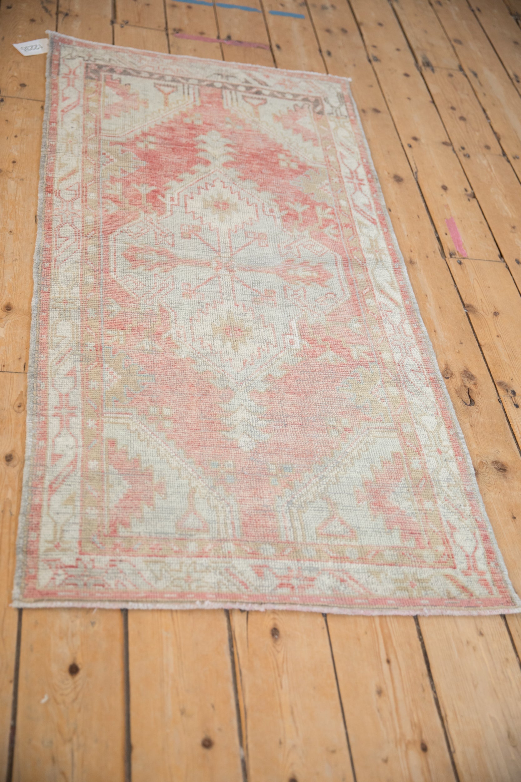 2.5x5 Vintage Distressed Oushak Rug Runner by Old New House® - product image 4 for Resin Society