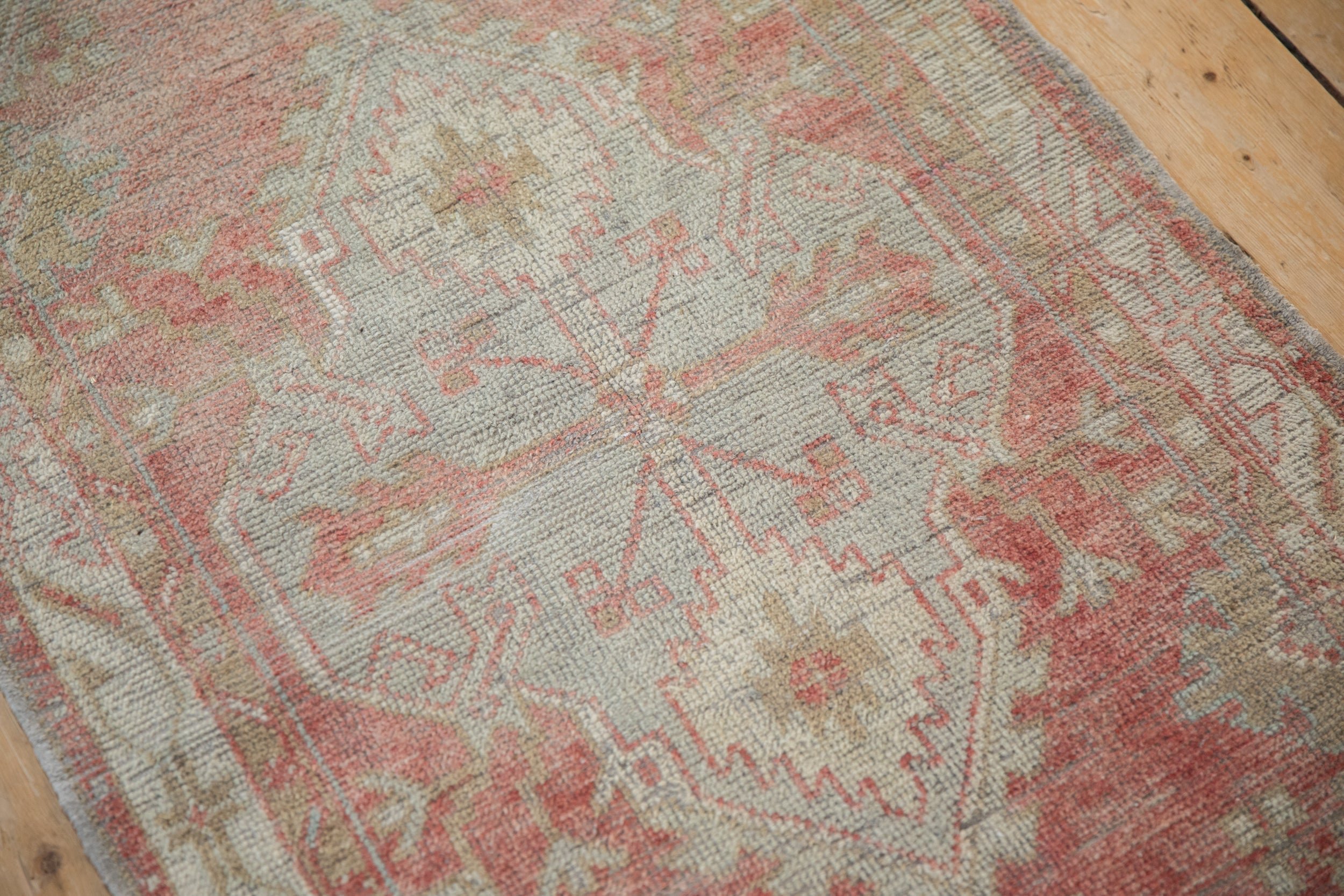 2.5x5 Vintage Distressed Oushak Rug Runner by Old New House® - product image 8 for Resin Society
