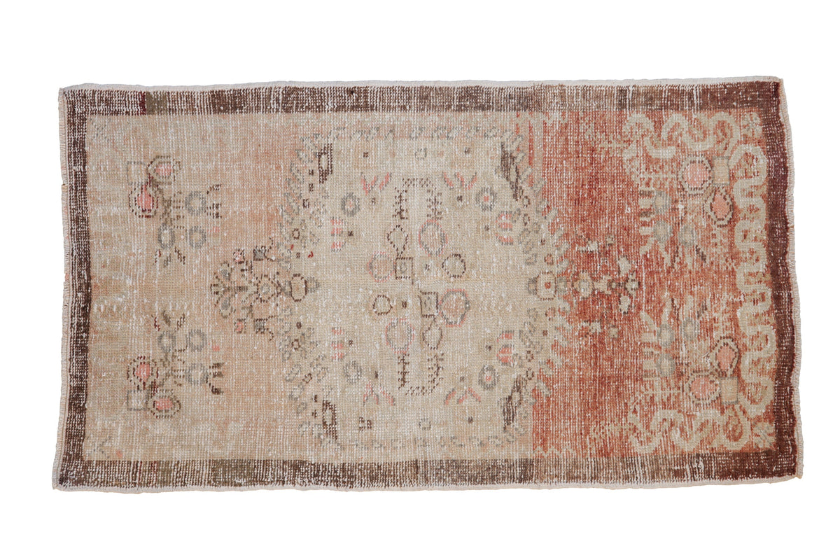 2.5x5 Vintage Distressed Oushak Rug Runner by Old New House® - main product image for Resin Society