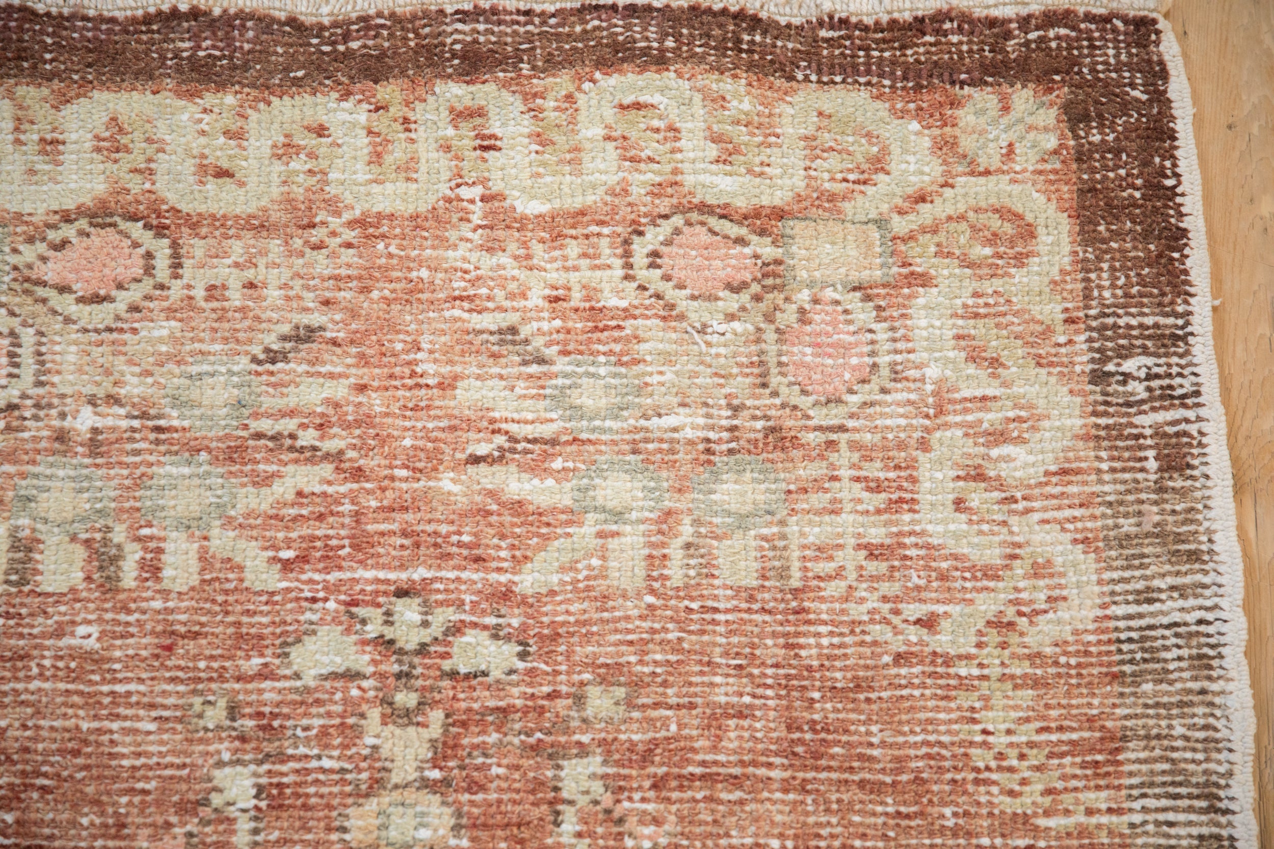 2.5x5 Vintage Distressed Oushak Rug Runner by Old New House® - product image 3 for Resin Society