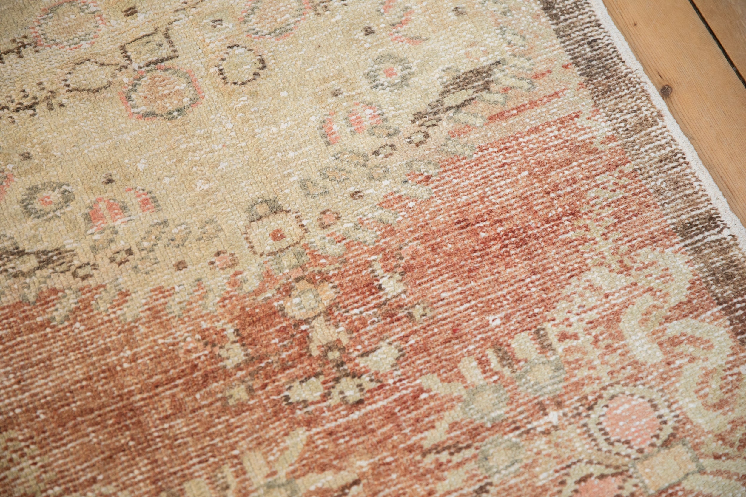 2.5x5 Vintage Distressed Oushak Rug Runner by Old New House® - product image 5 for Resin Society