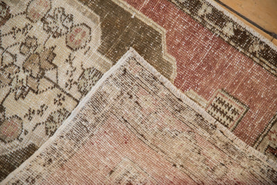 2.5x4 Vintage Distressed Oushak Rug