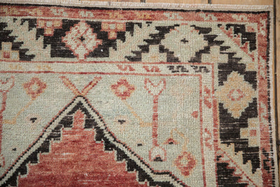 2.5x5 Vintage Distressed Oushak Rug Runner by Old New House® - product image 3 for Resin Society