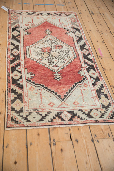 2.5x5 Vintage Distressed Oushak Rug Runner by Old New House® - product image 4 for Resin Society