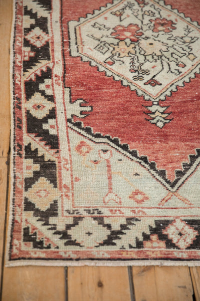 2.5x5 Vintage Distressed Oushak Rug Runner by Old New House® - product image 5 for Resin Society