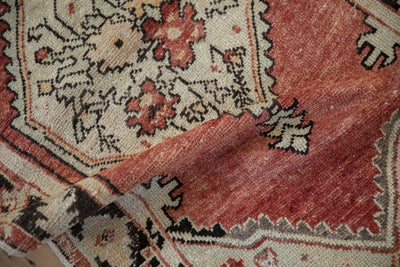 2.5x5 Vintage Distressed Oushak Rug Runner by Old New House® - product image 9 for Resin Society