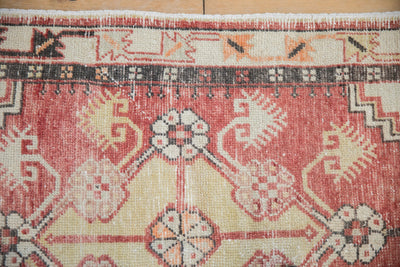 2.5x4.5 Vintage Distressed Oushak Rug