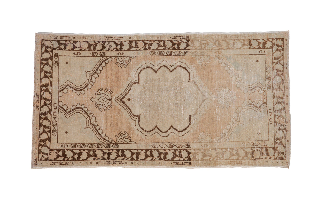 3x5.5 Vintage Distressed Oushak Rug by Old New House® - main product image for Resin Society