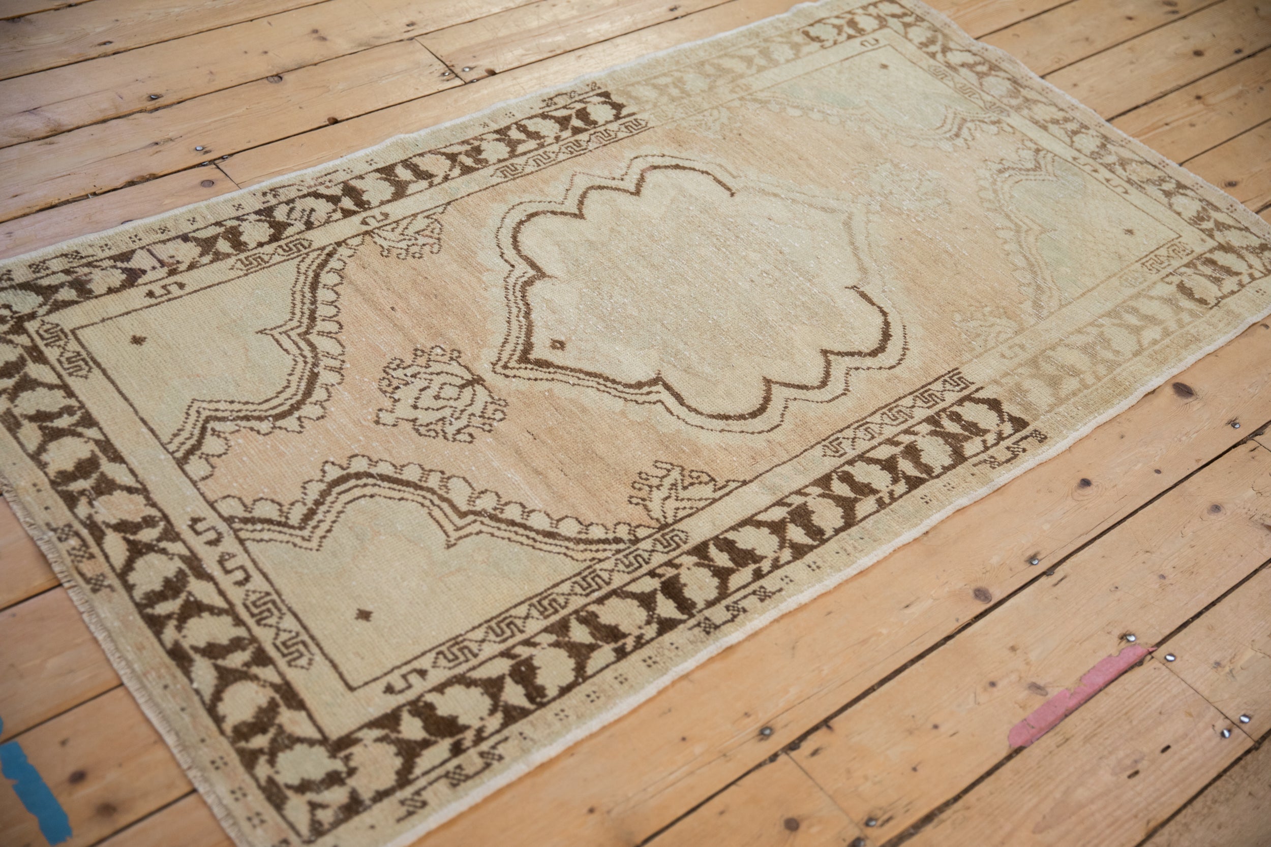 3x5.5 Vintage Distressed Oushak Rug by Old New House® - product image 10 for Resin Society