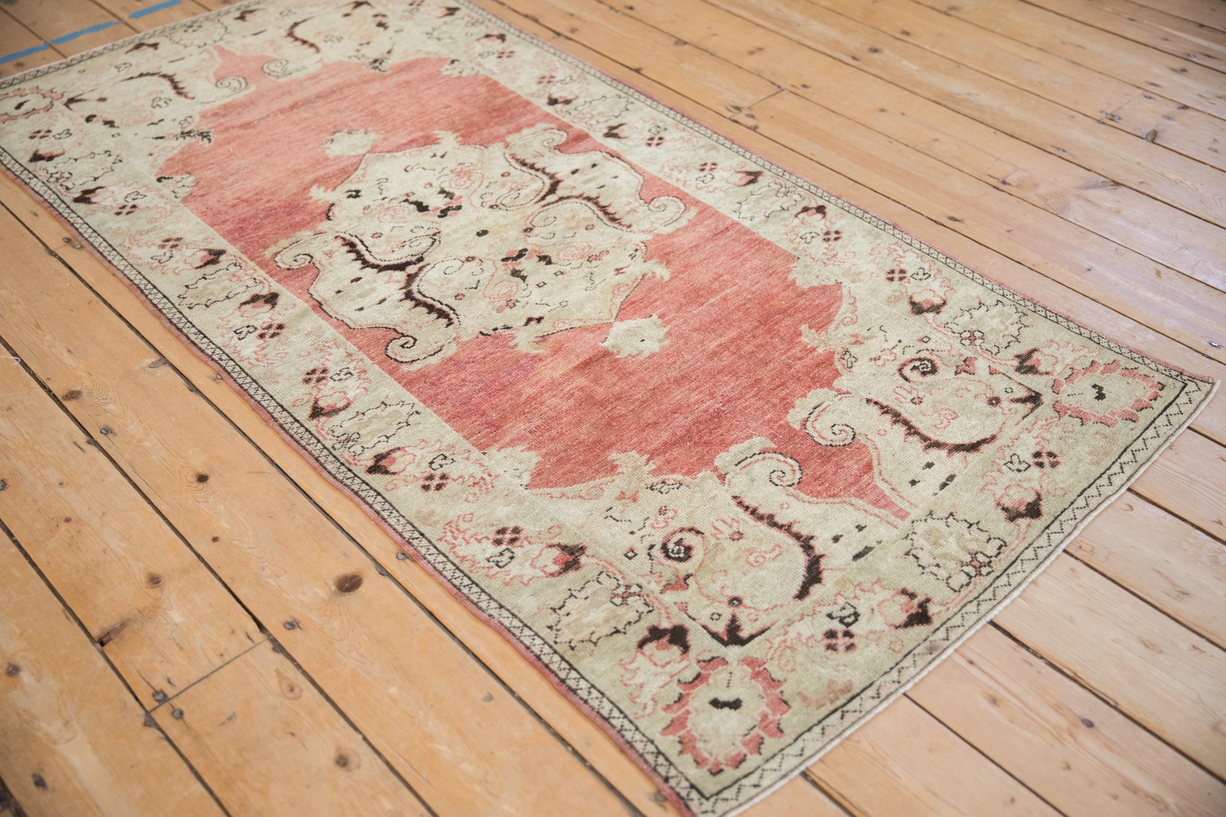 3x6 Vintage Distressed Oushak Rug Runner by Old New House® - product image 4 for Resin Society
