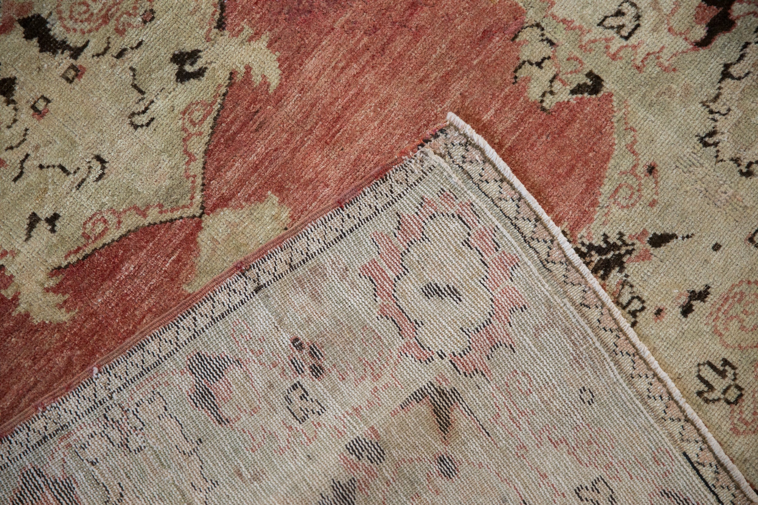 3x6 Vintage Distressed Oushak Rug Runner by Old New House® - product image 9 for Resin Society