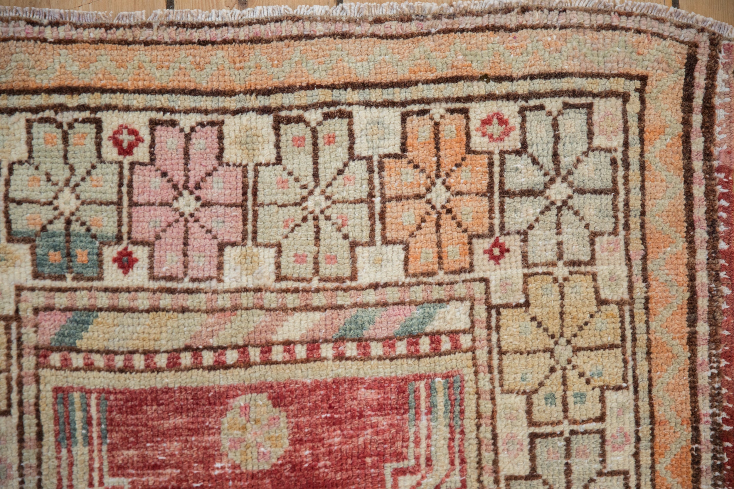 2.5x4 Vintage Distressed Oushak Rug by Old New House® - product image 4 for Resin Society