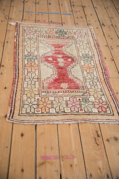 2.5x4 Vintage Distressed Oushak Rug by Old New House® - product image 5 for Resin Society