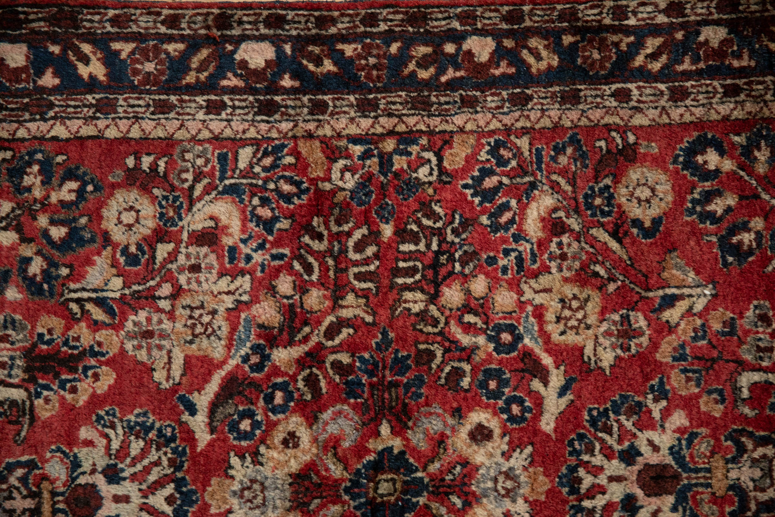 2.5x3.5 Vintage German Sarouk Rug by Old New House® - product image 3 for Resin Society