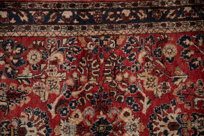 2.5x3.5 Vintage German Sarouk Rug by Old New House® - product image 3 for Resin Society