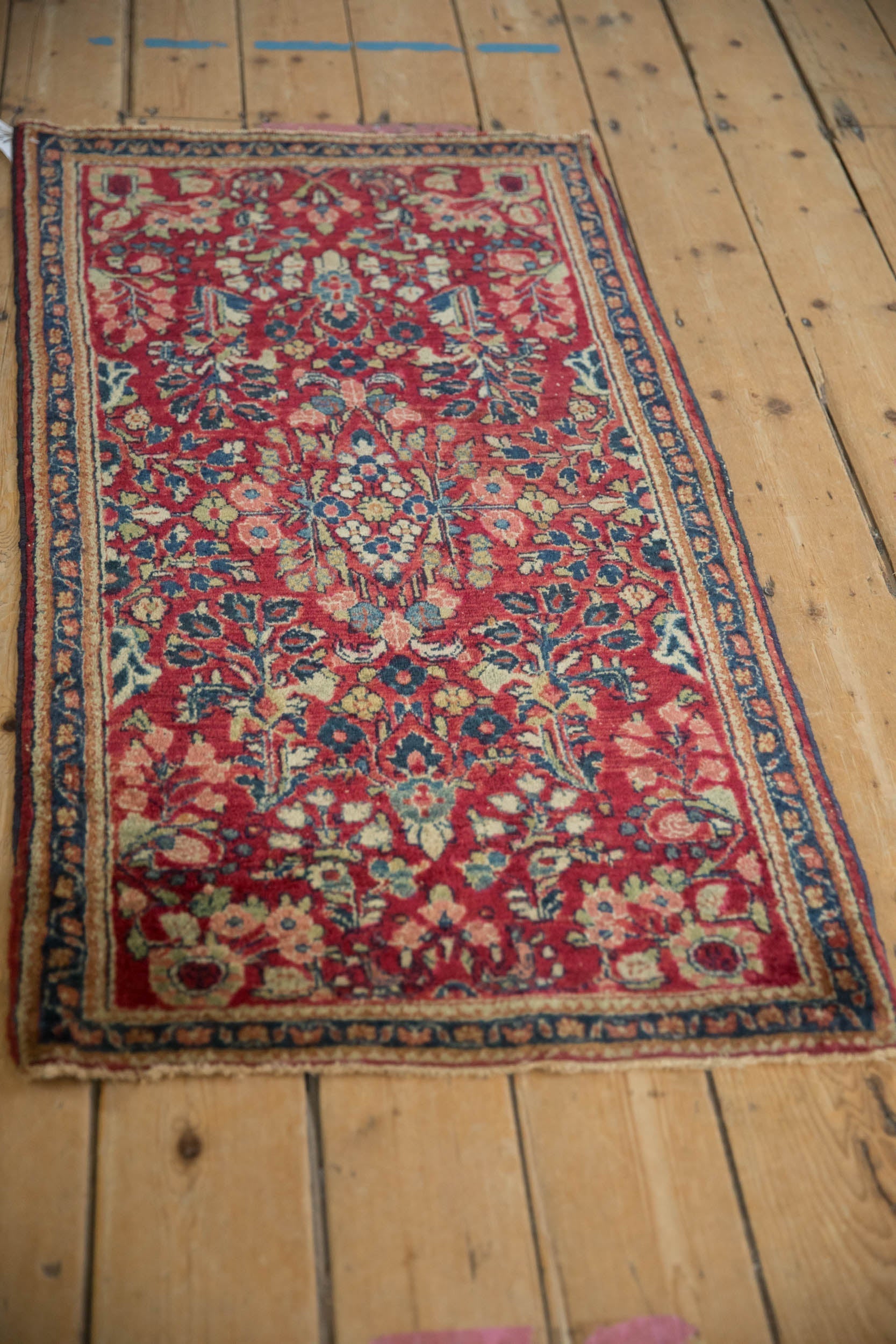 2x4.5 Vintage Fine American Sarouk Rug Runner by Old New House® - product image 5 for Resin Society