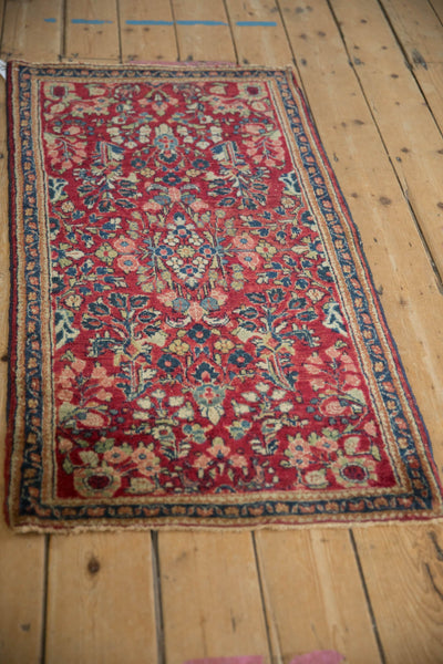 2x4.5 Vintage Fine American Sarouk Rug Runner by Old New House® - product image 5 for Resin Society