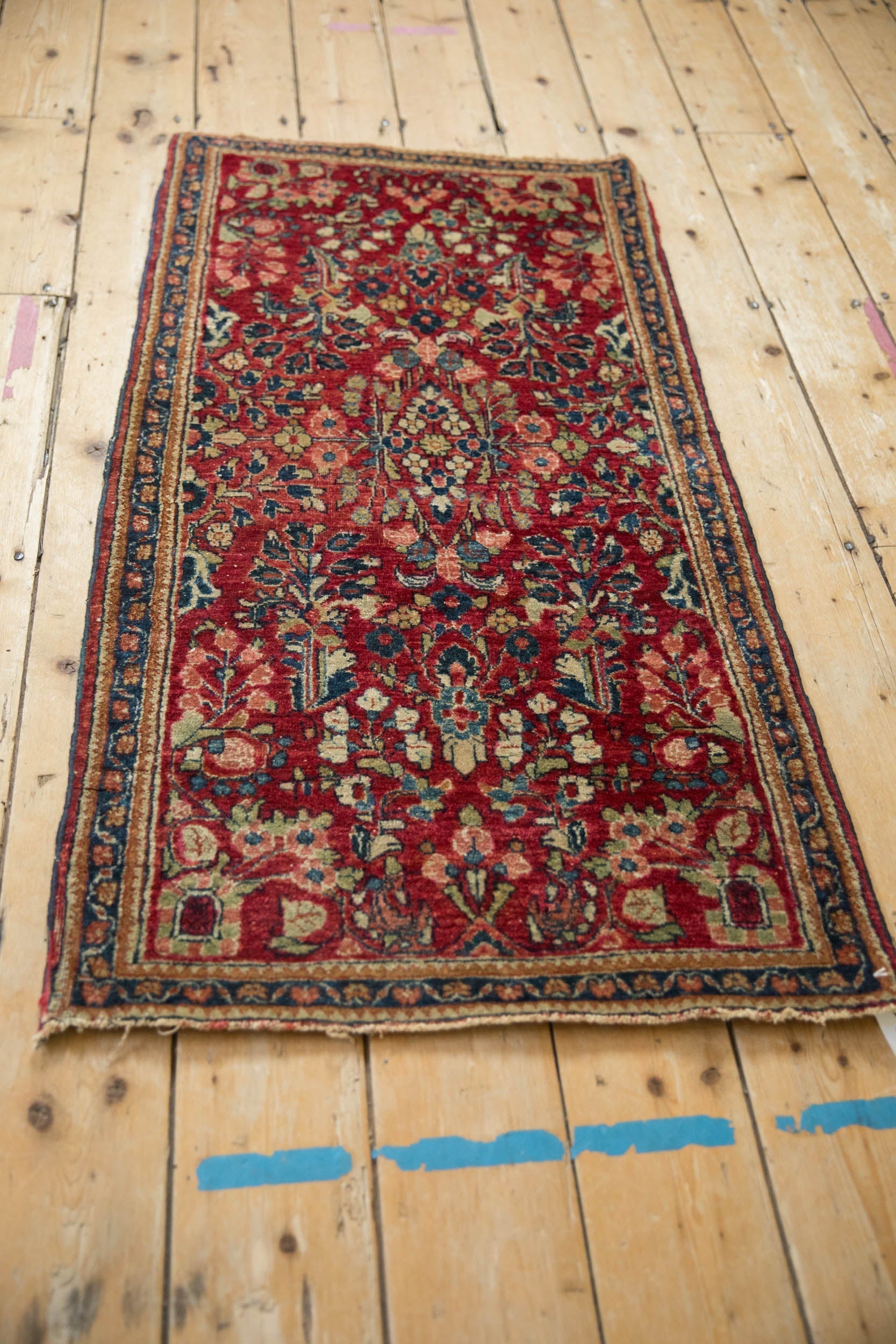 2x4.5 Vintage Fine American Sarouk Rug Runner by Old New House® - product image 6 for Resin Society