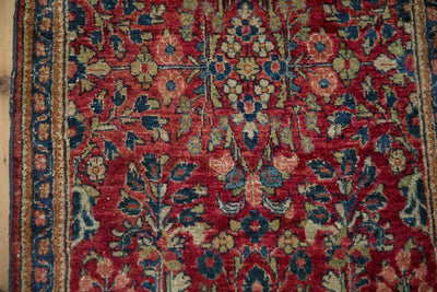 2x4.5 Vintage Fine American Sarouk Rug Runner by Old New House® - product image 8 for Resin Society