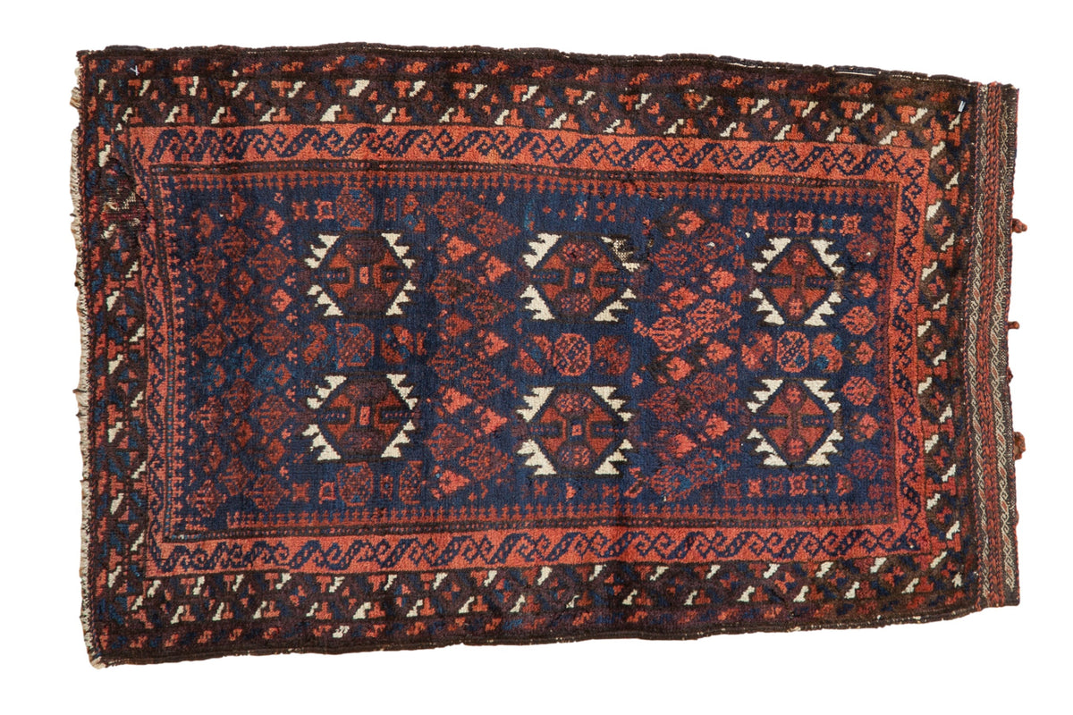 2x3 Antique Belouch Rug Mat by Old New House® - main product image for Resin Society