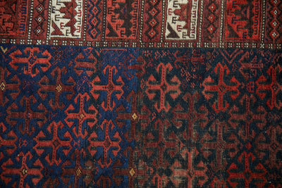 3x4.5 Antique Belouch Rug by Old New House® - product image 3 for Resin Society