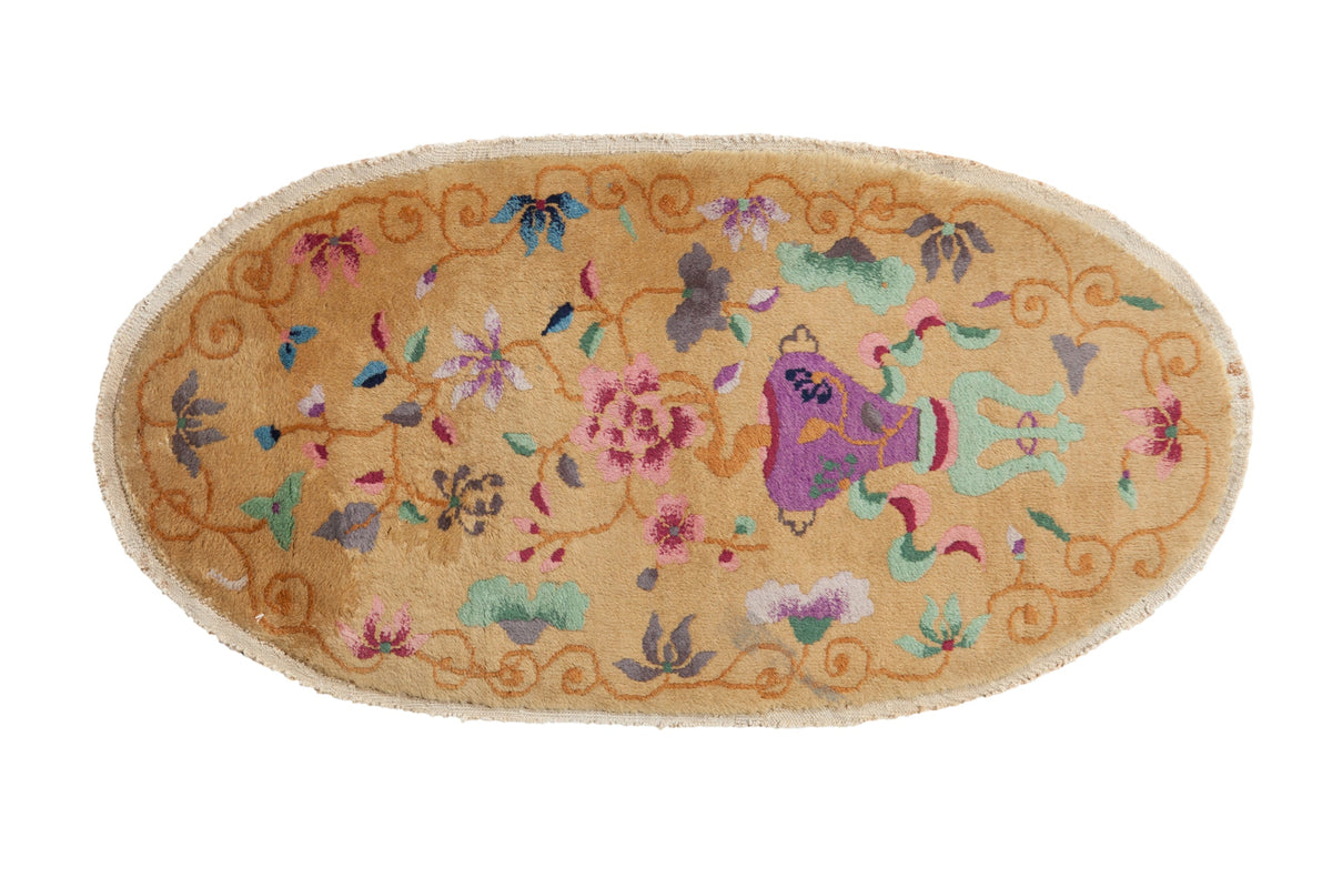 2x4 Antique Art Deco Rug Runner by Old New House® - main product image for Resin Society