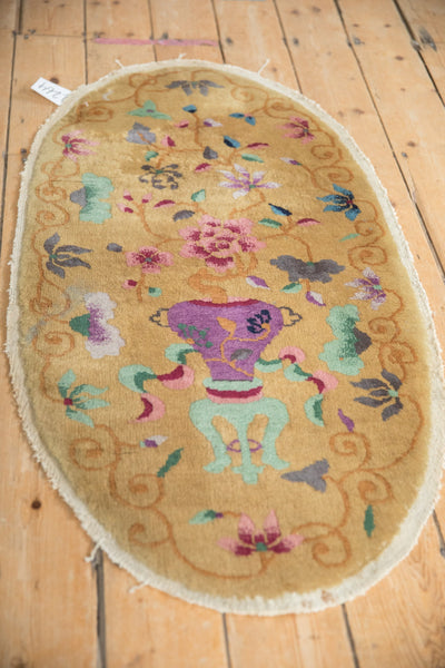 2x4 Antique Art Deco Rug Runner by Old New House® - product image 4 for Resin Society